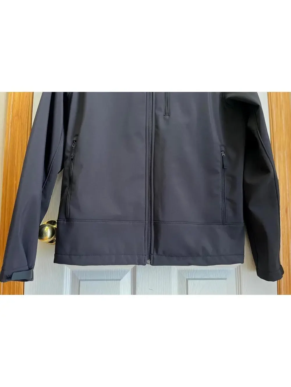 The North Face Men's Softshell Jacket - Black, Size Large